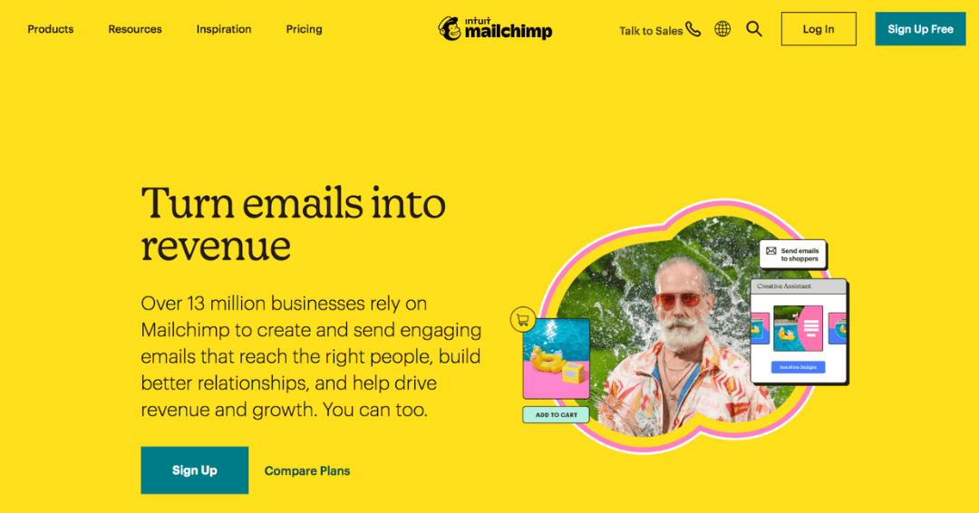 Plateforme de marketing, d'automatisation et d'envoi d'e-mails | Mailchimp